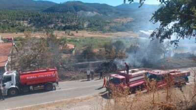 TAVŞANLI’DA EVLER KÜLE DÖNDÜ