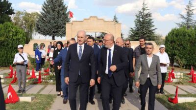 TBMM BAŞKANI NUMAN KURTULMUŞ, ZAFER HAFTASI KUTLAMA PROGRAMLARINA KATILMAK ÜZERE