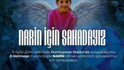 BELEDİYE KÜTAHYASPOR - ERGENE VELİMEŞE ARASINDA 15 EYLÜL PAZAR GÜNÜ