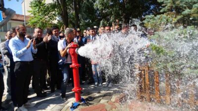 EMET’İN KURTULUŞU VE SAĞLIKLI İÇME SAĞLIKLI İÇME SUYU AÇILIŞI BİRLİKTE