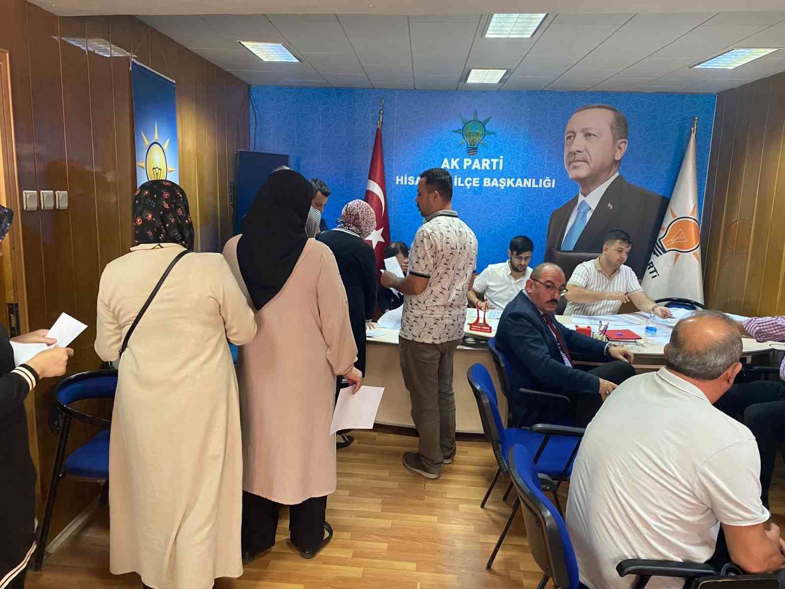 Hisarcık AK Parti’de kongre süreci başladı