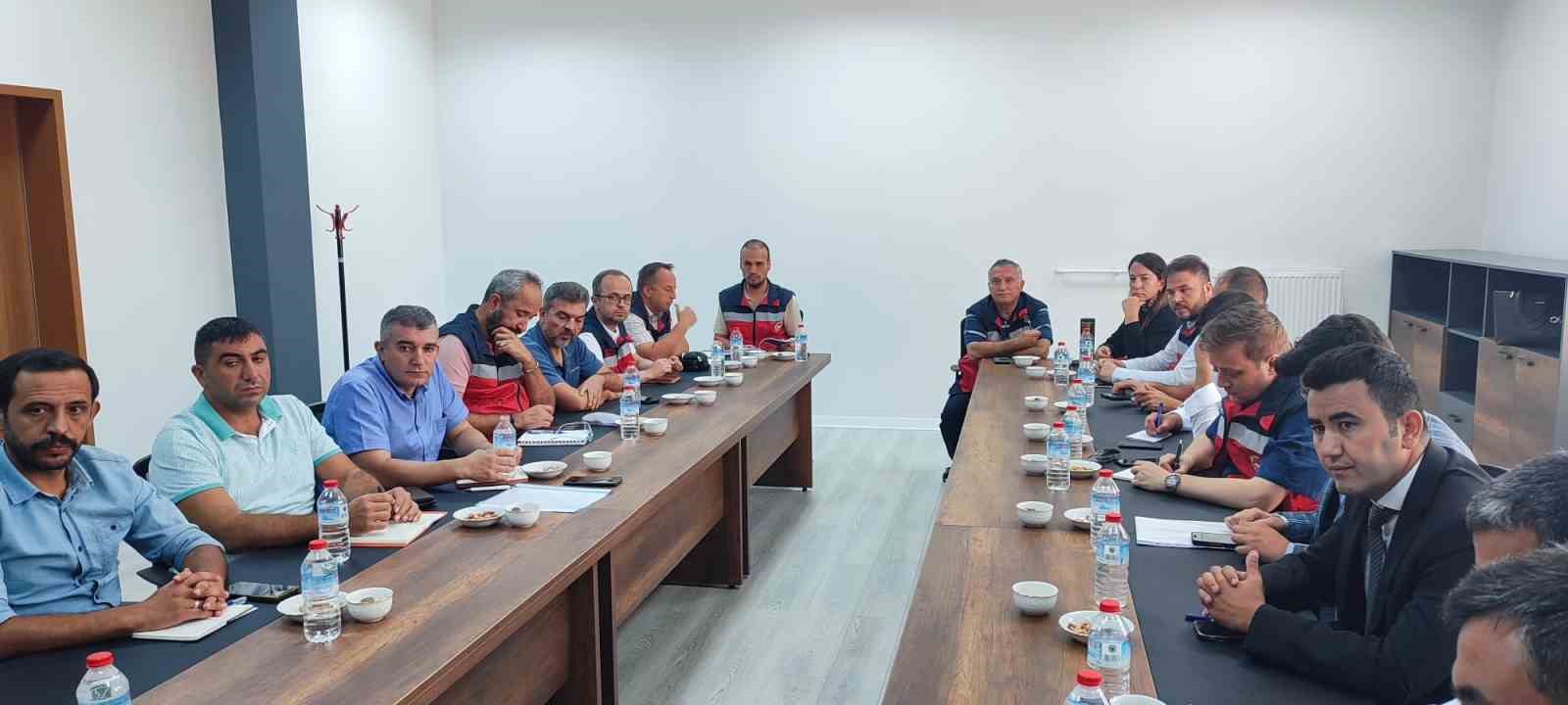 HİSARCIK’TA KOORDİNASYON VE DEĞERLENDİRME TOPLANTISI