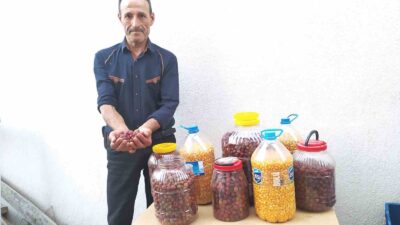 KÜTAHYA'NIN HİSARCIK İLÇESİNDE AMATÖR OLTA BALIKÇISI ALİ KÖSE, BALIK YEMİNİ