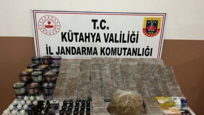 KÜTAHYA’DA JANDARMADAN KAÇAK SİGARA OPERASYONU