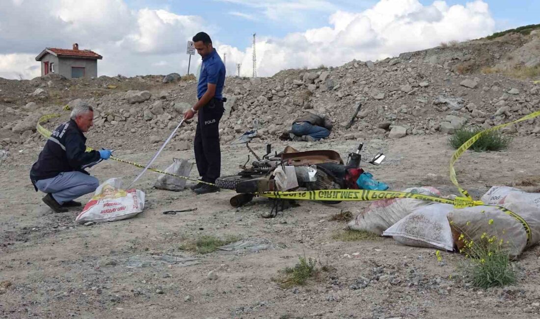 KÜTAHYA'NIN TAVŞANLI İLÇESİNDE YERDE HAREKETSİZ HALDE BULUNAN HURDACININ HAYATINI KAYBETTİĞİ