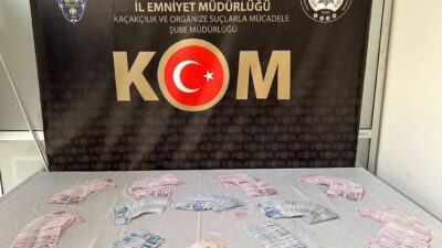 KÜTAHYA’DA POLİSİN DÜZENLEDİĞİ OPERASYONDA TEFECİLİK YAPTIĞI İDDİASIYLA 1 ŞÜPHELİ GÖZALTINA