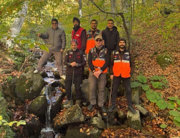 AFAD GÖNÜLLÜLERİ, DOMANİÇ'TE DOĞAYLA