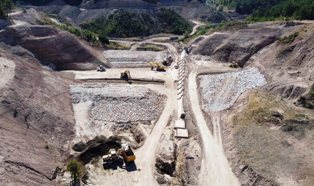 GEDİZ KAYACIK BARAJI’NDA ÇALIŞMALAR