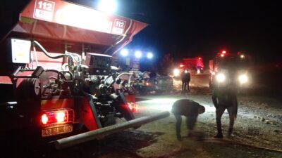 KÜTAHYA - BURSA SINIRINDA ÇIKAN ORMAN YANGINI SÖNDÜRÜLDÜ