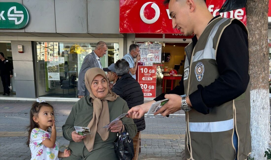 KÜTAHYA İL EMNİYET MÜDÜRLÜĞÜNCE