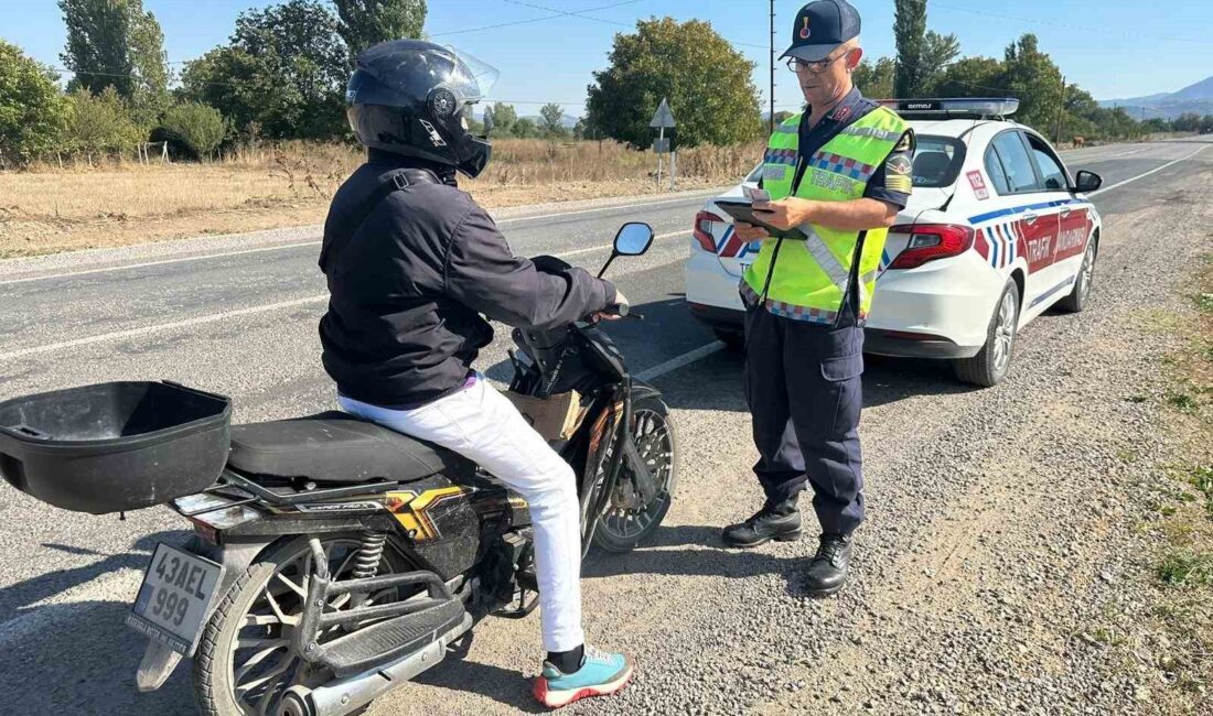 KÜTAHYA’DA JANDARMA TRAFİK VE