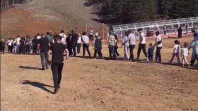 MURAT DAĞINDA KAYDIRAĞA YOĞUN İLGİ