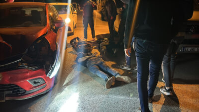 Oğuzhan KILIÇ/KÜTAHYA, – KÜTAHYA’da, polisin ihtarına uymayıp kaçan sürücü, otomobiliyle
