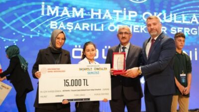 TÜRKİYE İKİNCİSİ PROJE ÖDÜLÜ