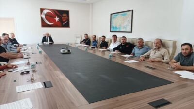 TAVŞANLI'DA İLÇE SPOR GÜVENLİK KURULU TOPLANTISI GERÇEKLEŞTİ