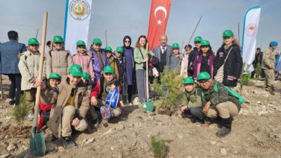 11 Kasım Milli Ağaçlandırma Günü kapsamında  Türkiye’nin 81 ilinde
