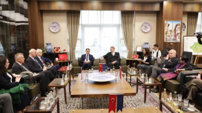 Avrupa Birliği Türkiye Delegasyonu Başkanı Büyükelçi Thomas Hans Ossowski ve