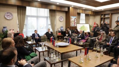 AVRUPA BİRLİĞİ BÜYÜKELÇİLERİ KÜTAHYA VALİSİ MUSA IŞIN’I ZİYARET ETTİ