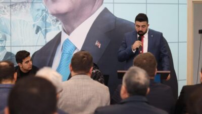 YENİ İLÇE BAŞKANI YUNUS EMRE TANBOĞA