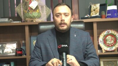 AK PARTİ KÜTAHYA İL GENÇLİK KOLLARI BAŞKANI MELİH BERK SİLDİR.