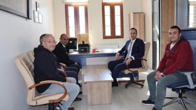 ASLANAPA KAYMAKAMI SEZAİ DEMİRCİ’DEN VEDA ZİYARETLERİ