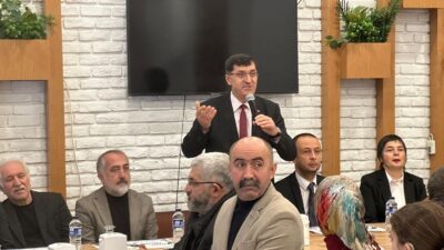 BAŞKAN EYÜP KAHVECİ, ENGELLİ DERNEKLERİNİN YÖNETİCİ VE ÜYELERİYLE BULUŞTU