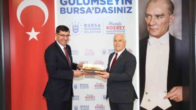 KÜTAHYA BELEDİYESİ’NDEN BURSA BÜYÜKŞEHİR BELEDİYESİ’NE ZİYARET