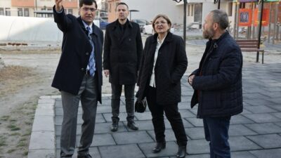 BAŞKAN EYÜP KAHVECİ, 'KÜLTÜR YOLU PROJESİ'Nİ YERİNDE İNCELEDİ