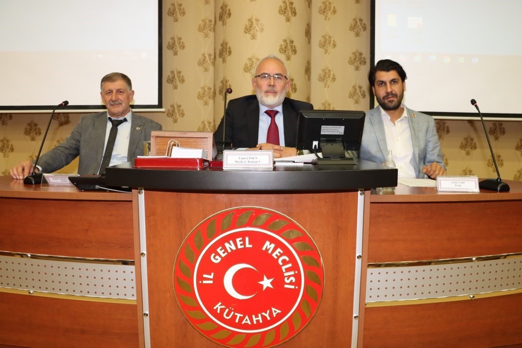 KÜTAHYA İL GENEL MECLİSİ'NDE BÜTÇE GÖRÜŞMELERİ