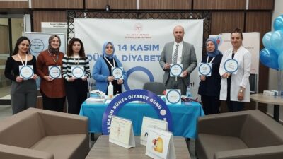 KÜTAHYA ŞEHİR HASTANESİNDE DİYABET TARAMA STANDI