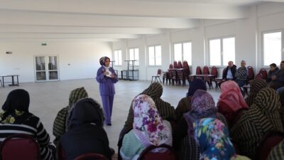 KÜTAHYA'NIN ENNE MAHALLESİ'NDE AİLE EĞİTİMİ