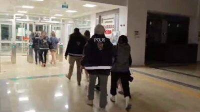 KÜTAHYA'DA FUHUŞ OPERASYONUNDA 9 KİŞİ GÖZALTINA ALINDI