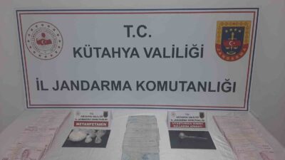 KÜTAHYA'DA UYUŞTURUCU OPERASYONU, 2 ŞAHIS TUTUKLANDI