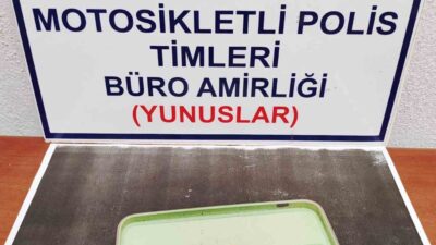 KÜTAHYA’DA YUNUS TİMLERİNDEN KAÇAN ŞAHSIN ÜZERİNDE UYUŞTURUCU BULUNDU