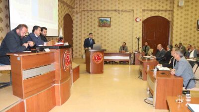 MÜDÜR EMRE YENİAY, İL GENEL MECLİSİ'NDE KURUMUN FAALİYETLERİNİ ANLATTI