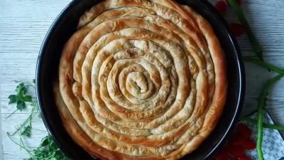 Kütahya Yöresel Mutfağı’nın en sevilen hamur işlerinden  olan Tosunum