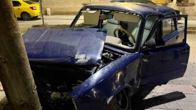 EMET’TE TRAFİK KAZASI:  2 YARALI