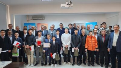 GEDİZ’DE HAFIZLIK YARIŞMALARININ İL FİNALLERİ TAMAMLANDI