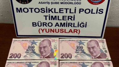 KÜTAHYA ÇİNİCİLER ÇARŞISI'NDA SAHTE PARA OPERASYONU, 2 ŞÜPHELİ YAKALANDI