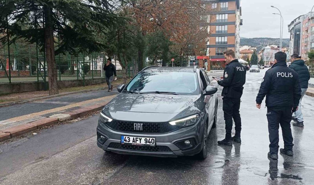 KÜTAHYA EMNİYET MÜDÜRLÜĞÜ’NDEN "TÜRKİYE GÜVEN HUZUR" UYGULAMASI