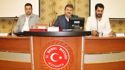 KÜTAHYA İL GENEL MECLİSİ 60 MİLYON TL'LİK EK BÜTÇEYİ ONAYLADI