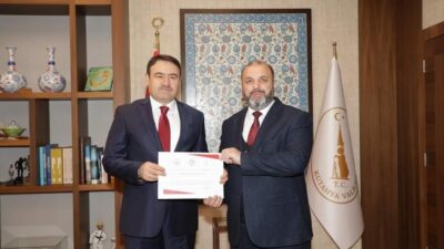 KÜTAHYA MÜFTÜLÜĞÜNE 'ERİŞİLEBİLİRLİK BELGESİ' TAKDİMİ