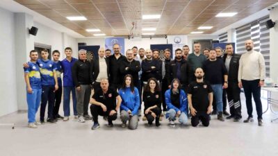 KÜTAHYA OSB'DE FİRMALAR ARASI DART TURNUVASI