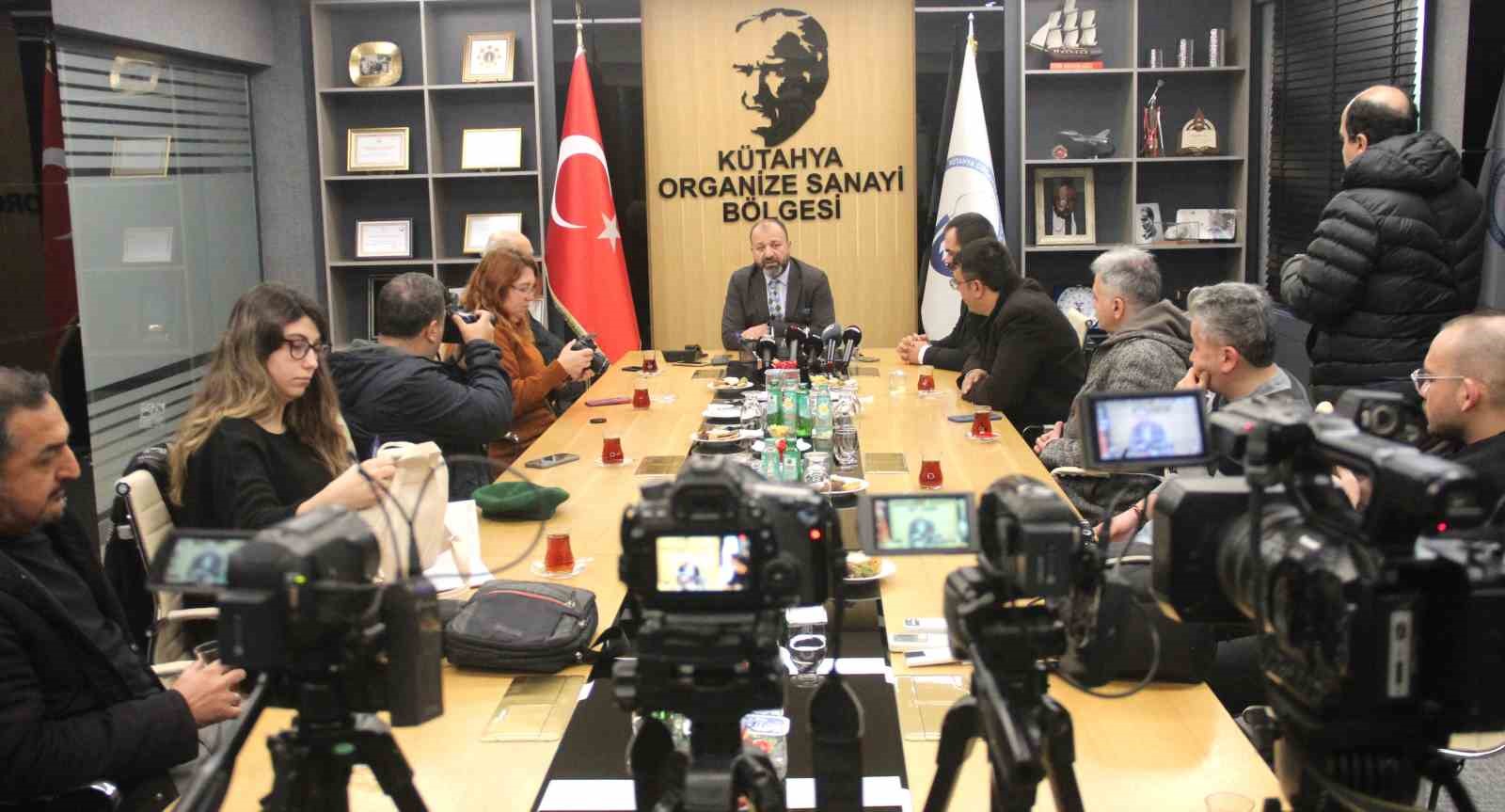 KÜTAHYA ORGANİZE SANAYİ BÖLGESİ (OSB) YÖNETİM KURULU BAŞKANI TOLGA ESKİOĞLU,