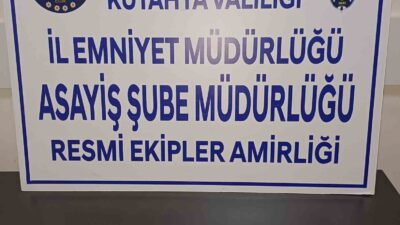 KÜTAHYA'DA 22 YAŞINDAKİ BİR BAYANIN ÜZERİNDE NARKOTİK MADDE ELE GEÇİRİLDİ