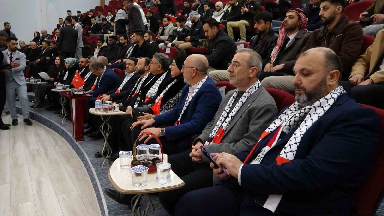 KÜTAHYA'DA 'FİLİSTİN KONGRESİ' DÜZENLENDİ