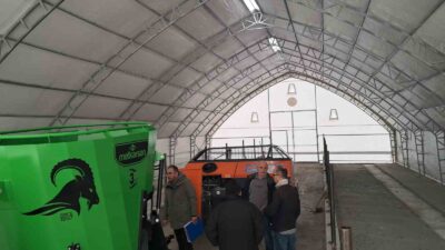 KÜTAHYA’DA HAYVAN ÇADIRINA KKYDP'DEN 512 BİN TL HİBE DESTEĞİ