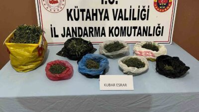 KÜTAHYA'DA JANDARMADAN UYUŞTURUCU OPERASYONU