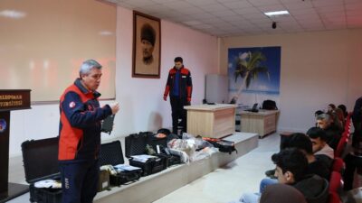 ŞAPHANE MYO ÖĞRENCİLERİNE KBRN FARKINDALIK EĞİTİMİ