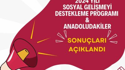 ZAFER KALKINMA AJANSI'NIN '2024 YILI SOGEP VE ANADOLUDAKİLER' PROGRAMLARININ SONUÇLARI